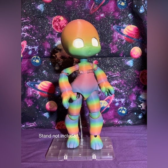 PLA Orianna Rainbow BJD - Picture 1 of 4